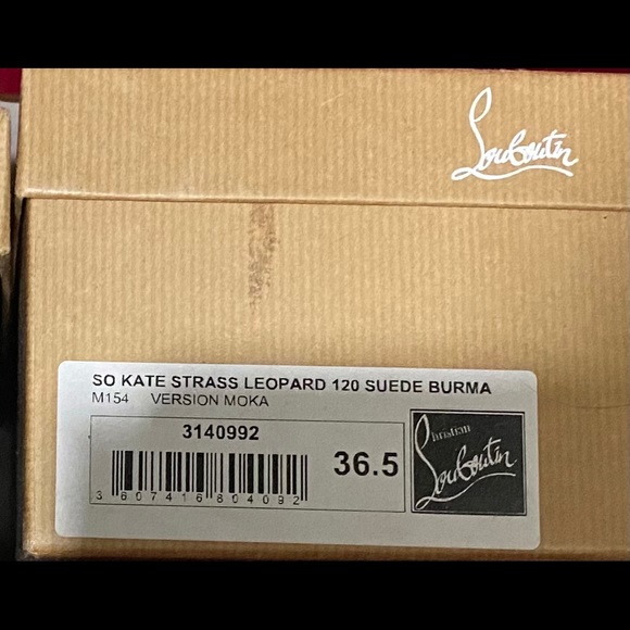 Christian Louboutin So Kate Strass Leopard 120 - Picture 2 of 4